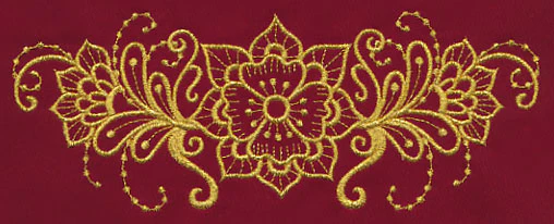 Mehndi Beauty (Goldwork) - Image 7