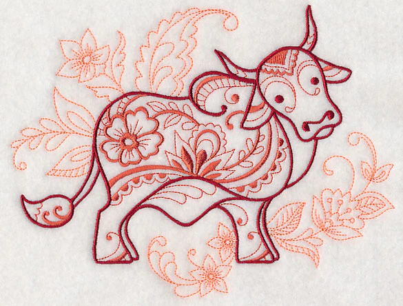 Mehndi Brahma Bull - Image 2