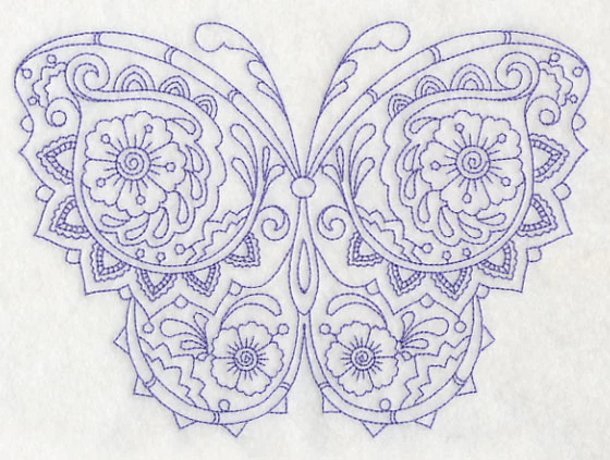 Mehndi Butterfly Sundara he - Image 2