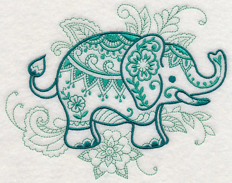 Mehndi Elephant - Image 4