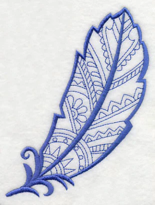Mehndi Feather 2 - Image 3