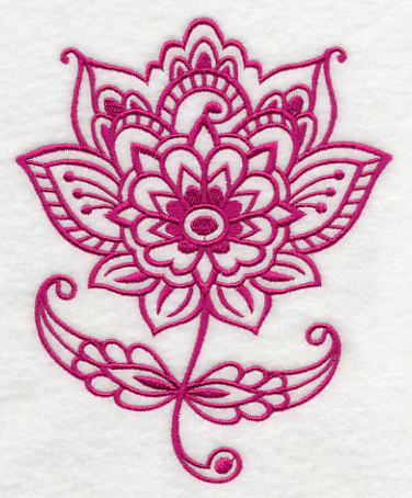 Mehndi Flower - Image 4