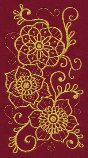 Mehndi Grace (Goldwork) - Image 4