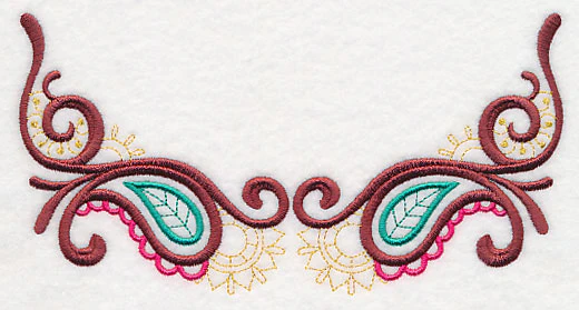 Mehndi Paisley Neckline (Crewneck) - Image 2