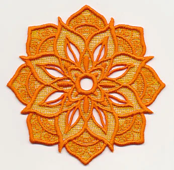 Mehndi Sunburst (Lace)