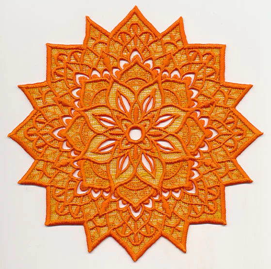 Mehndi Sunburst (Lace)
