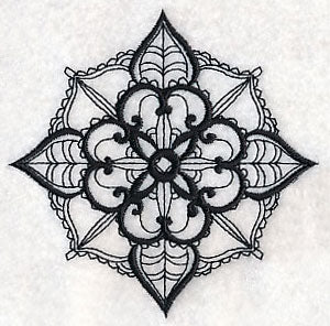 Mendhi Flourish 2 (Blackwork) - Image 3