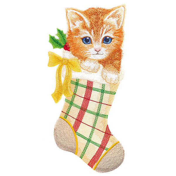 Meowy Festive Kitten - Image 4