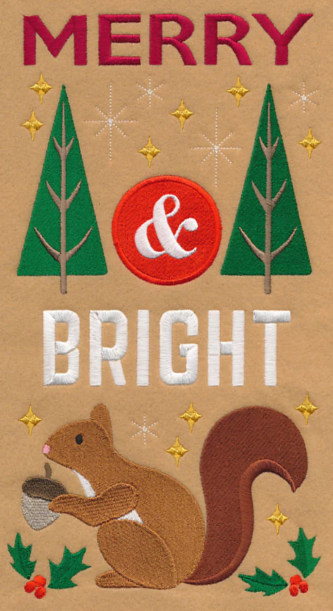 Merry and Bright with Squirrel - Image 10