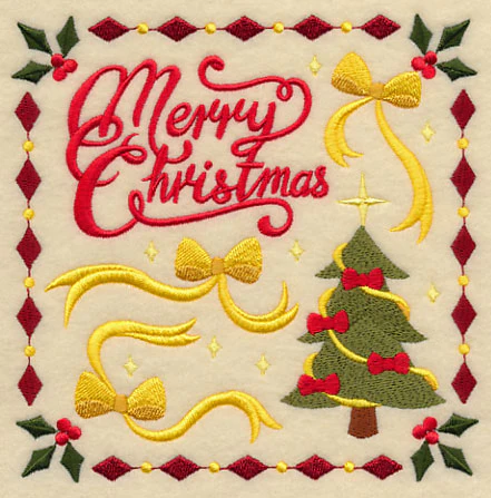 Merry Christmas Ribbons - Image 3
