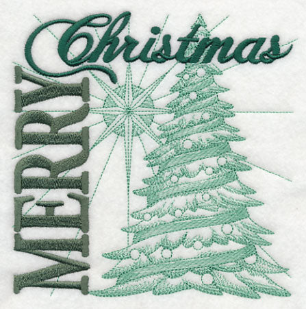 Merry Christmas Tree Square - Image 3