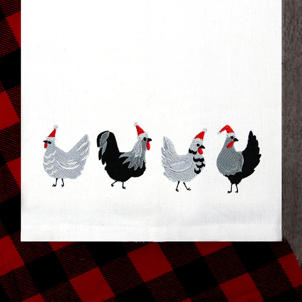 Merry Fun Chicken Border - Image 4