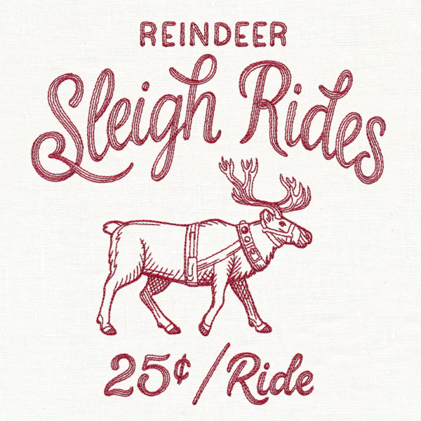 Merry Market - Reindeer Sleigh Rides - Image 9