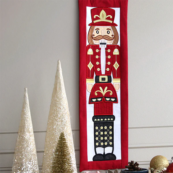 Merry Nutcracker Wall Hanging - Feet (Applique) - Image 2