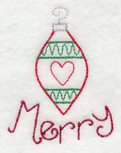 Merry Ornament (Vintage) - Image 2