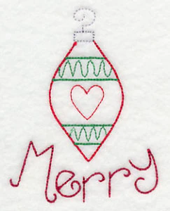 Merry Ornament (Vintage) - Image 3