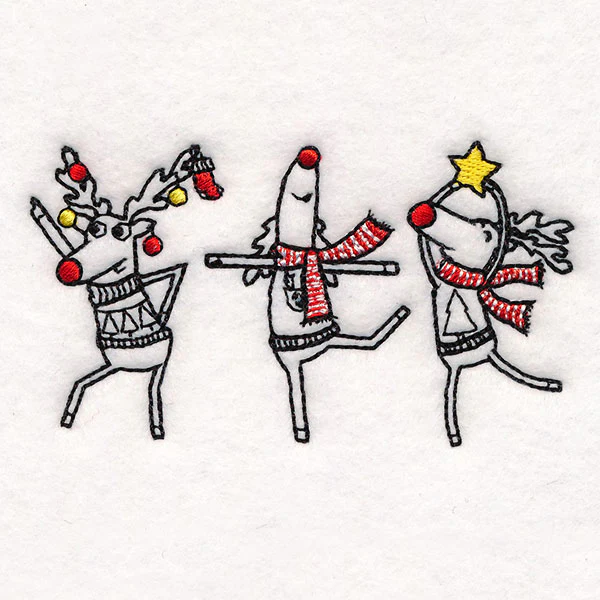 Merry Toilet Paper - Dance Party Reindeer - Image 3