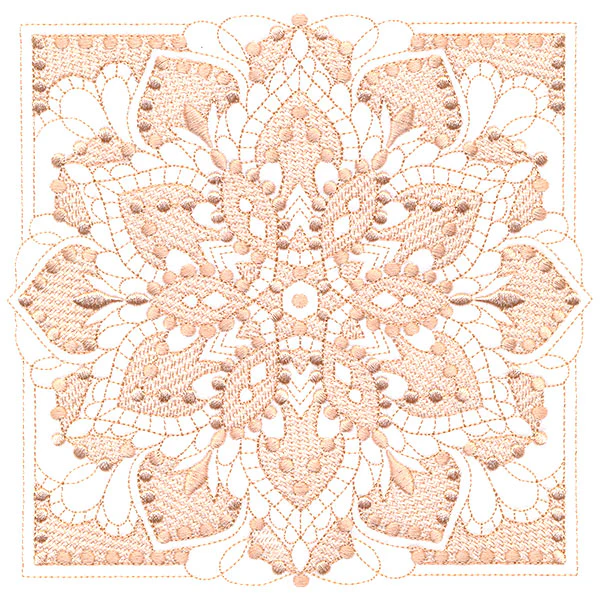 Mesmerizing Blooming Petals (Trapunto) - Image 2