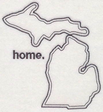 Michigan Outline (Vintage) - Image 4