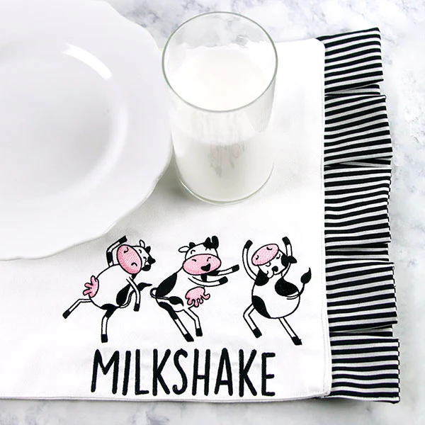Milkshake Cow Border - Image 2