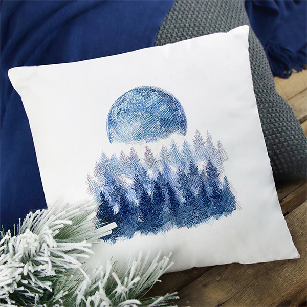 Misty Moonlit Forest - Image 8