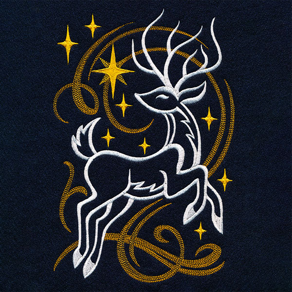 Modern Art Nouveau Reindeer - Image 9