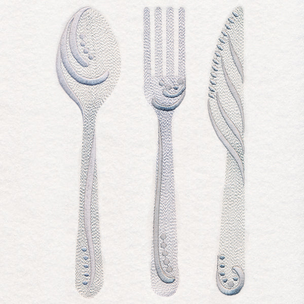 Modern Cutlery Trio - Image 6