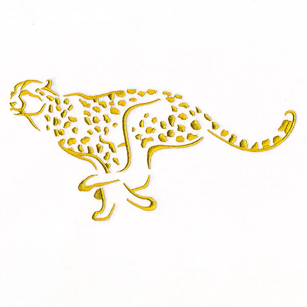 Modern Safari Cheetah (Goldwork) - Image 3