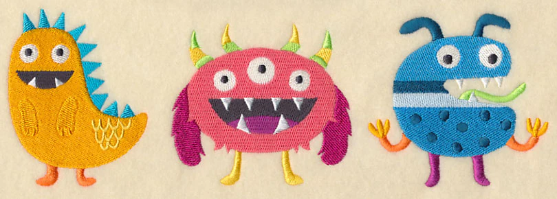 Monster Mayhem Trio