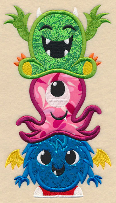 Monster Stack (Applique) - Image 4