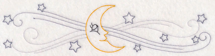 Moonlight Border (Vintage)
