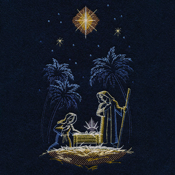 Moonlit Nativity Scene - Image 4