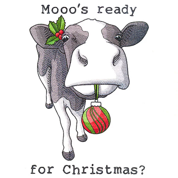 Mooo's Ready For Christmas