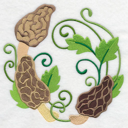 Morel Mushroom Wreath - Image 2