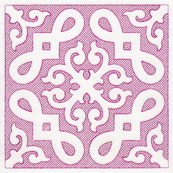 Moroccan Magic - Mosaic (Trapunto)