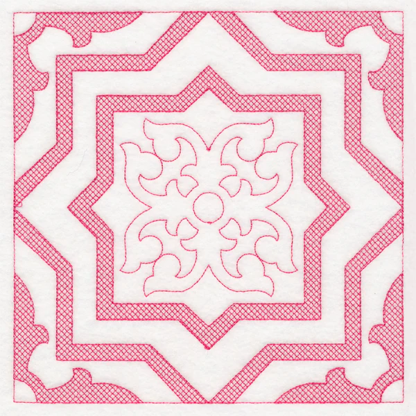 Moroccan Magic - Star Flourish (Trapunto) - Image 6