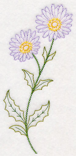 Mountain Aster (Vintage) - Image 4
