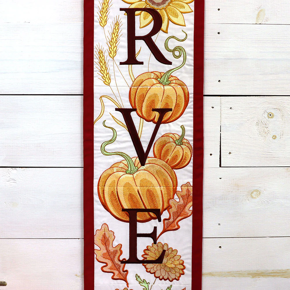 Multi-Piece Floral Harvest Sign - Image 2