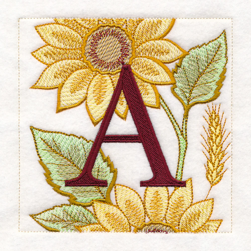 Multi-Piece Floral Harvest Sign - Image 36