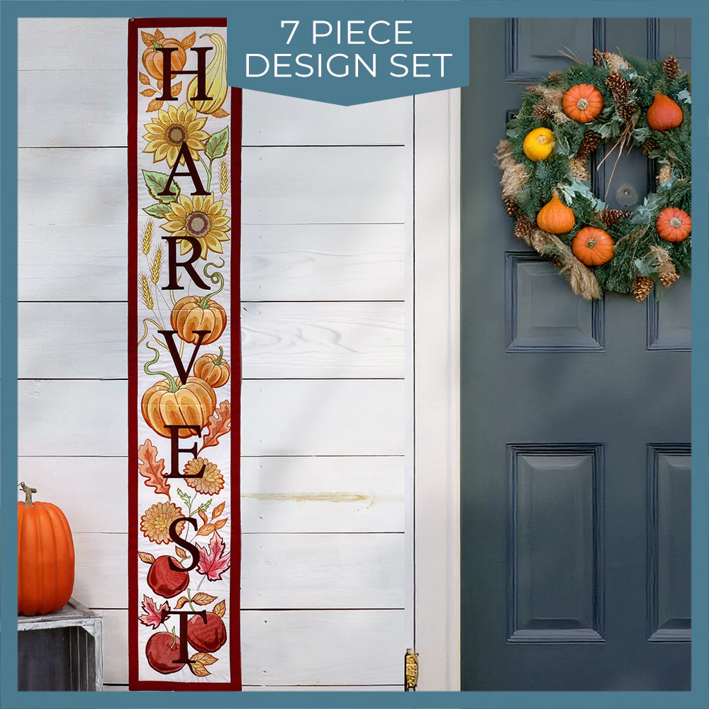 Multi-Piece Floral Harvest Sign - Image 44