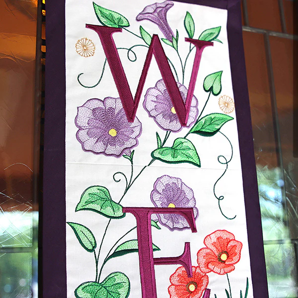 Multi-Piece Floral Welcome Sign - Image 3