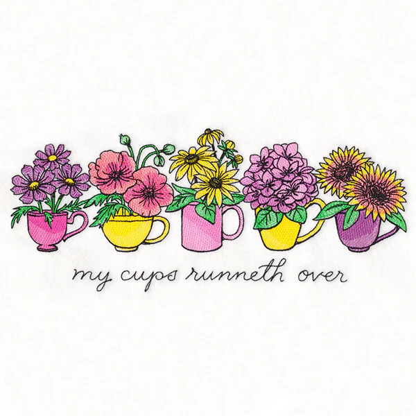 My Coffee Cups Runneth Over Flower Bouquets - Image 5
