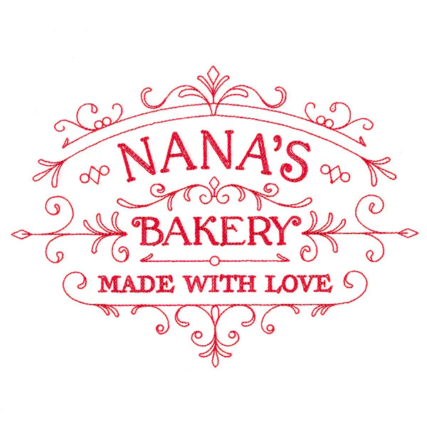 Nana's Bakery Sign