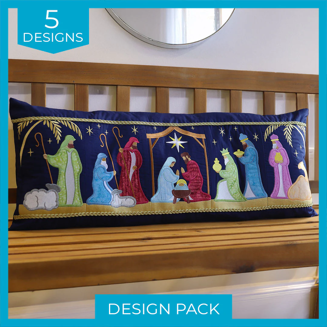 Nativity Story Build-A-Scene (Applique) Design Pack - Image 10