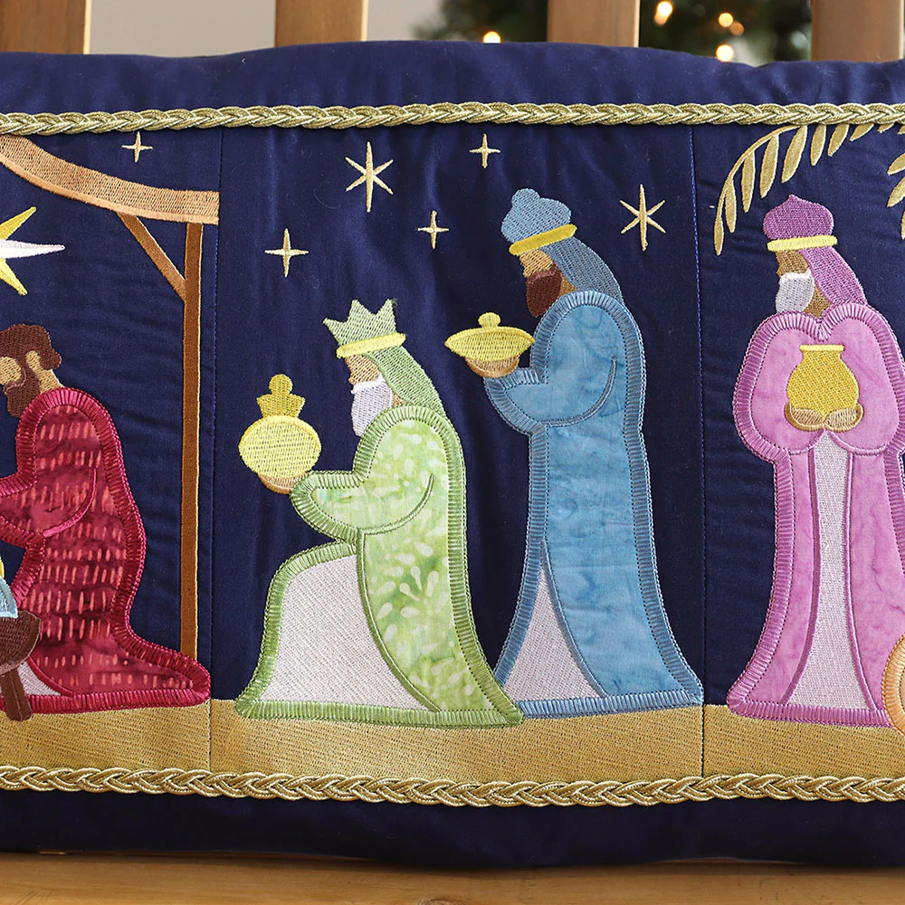 Nativity Story Build-A-Scene Square 4 (Applique) - Image 2