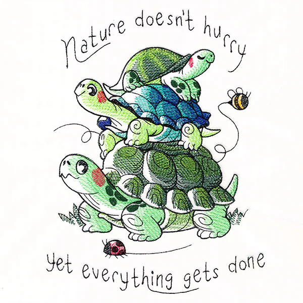 Nature Doesn't Hurry Turtle Stack - Image 7