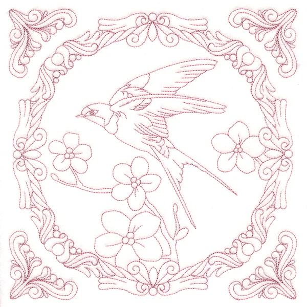 Nature's Cameo Quilting - Swallow (Double Run) - Image 6