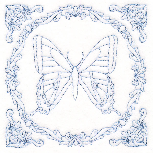Nature's Cameo Quilting - Tiger Swallowtail Butterfly (Double Run) - Image 3