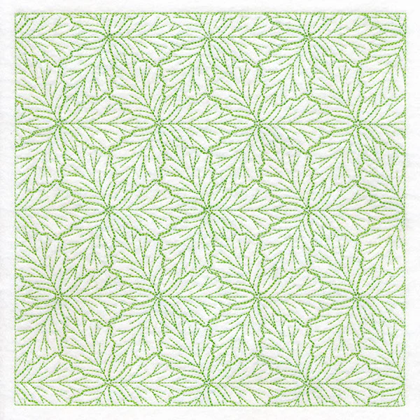 Nature's Patterns - Leaves Square