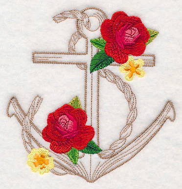 Nautical Anchor Etching - Image 4